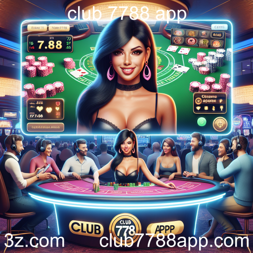 Descubra o mundo do Live Casino no Club 7788